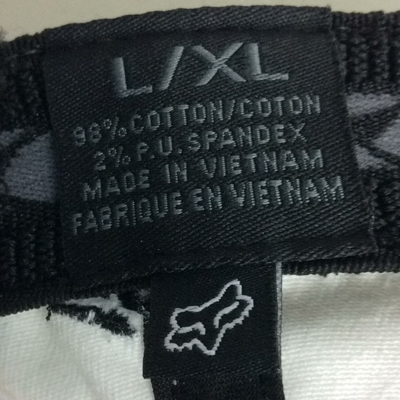 Fox Racing Flex Fit NWT Plaid Cotton Blend Hat Sz L/XL - Picture 6 of 8